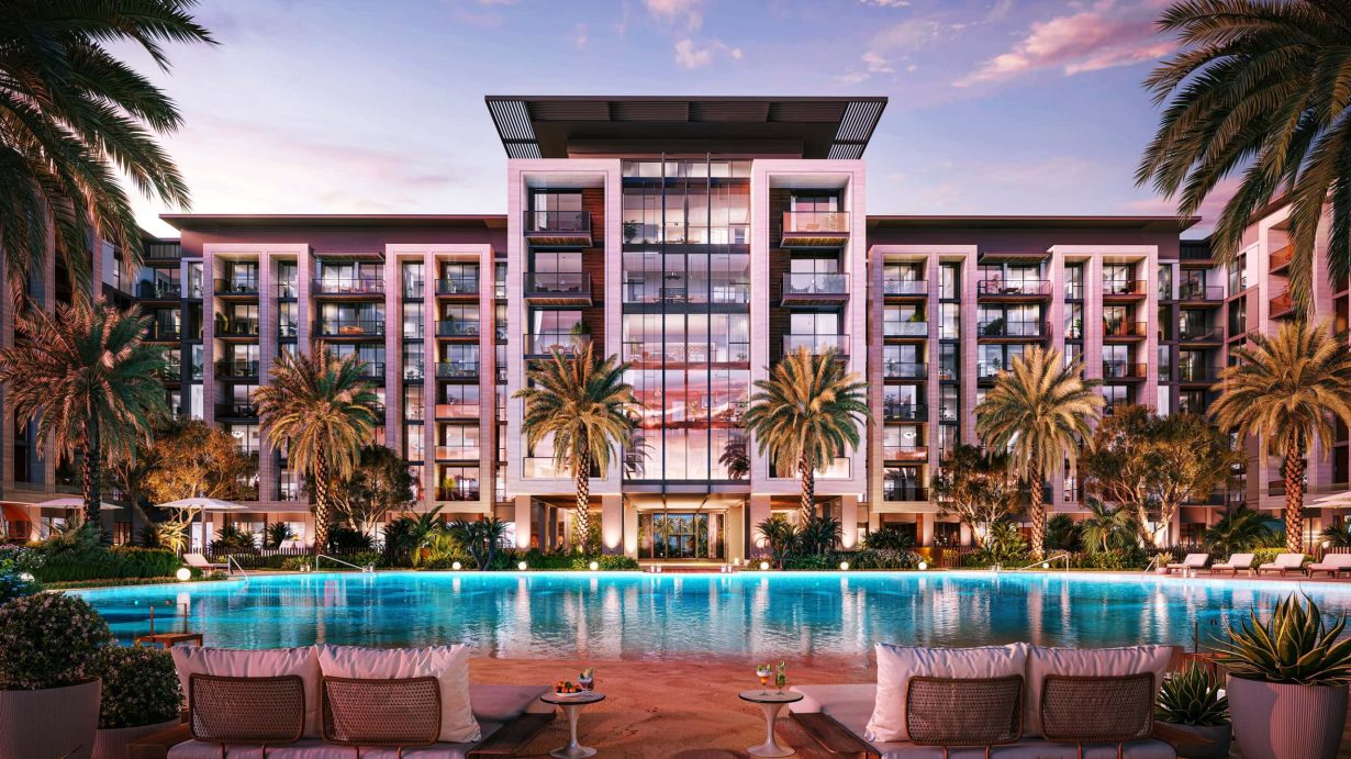 Belgravia Gardens - view from urban beach